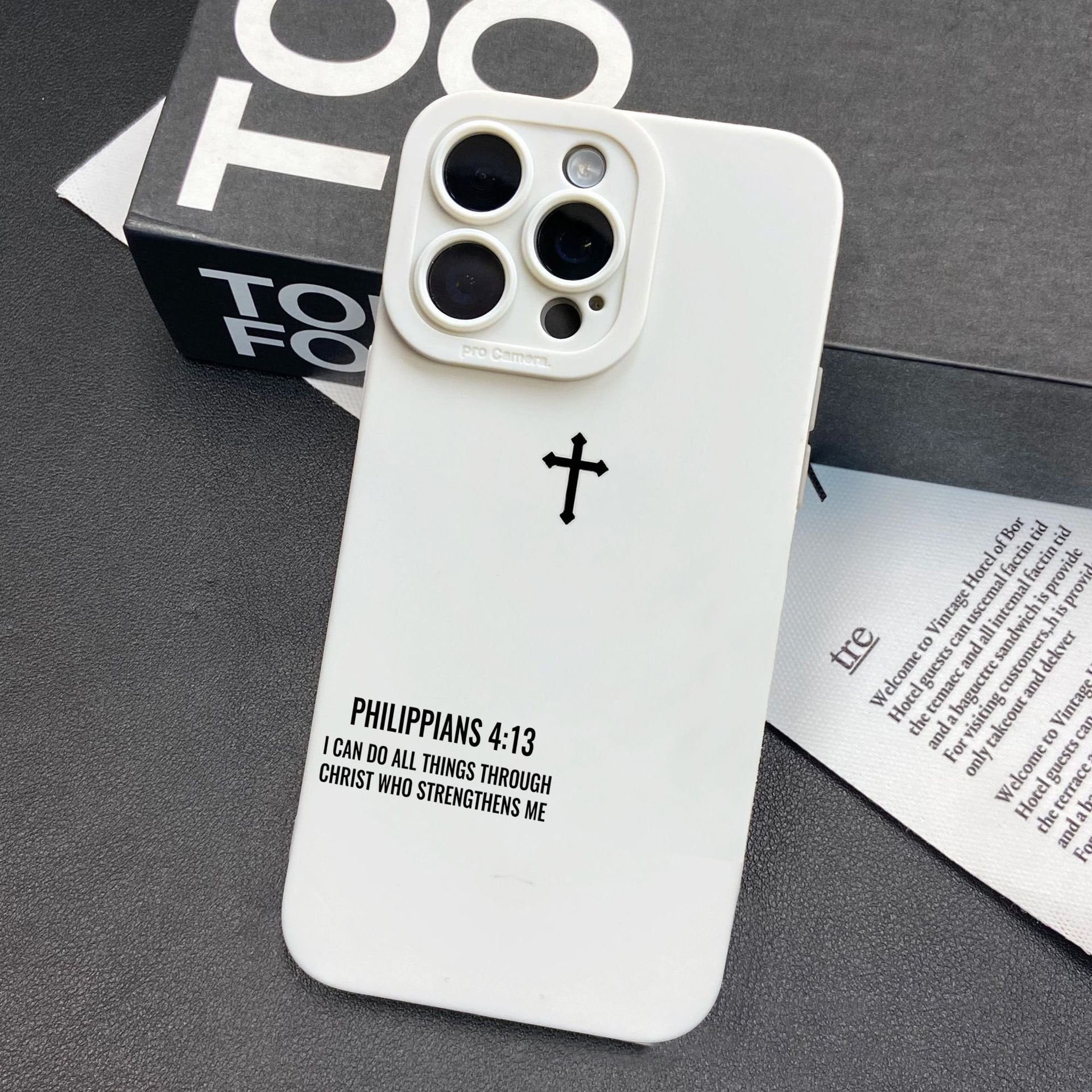 ✝️ Fulldekkende crossover-deksel 📱✝️