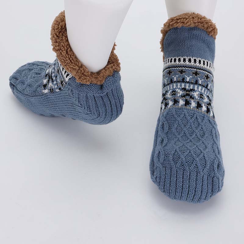 🧦 Jacquard-gulvsokker – Koselig varme for hvert skritt
