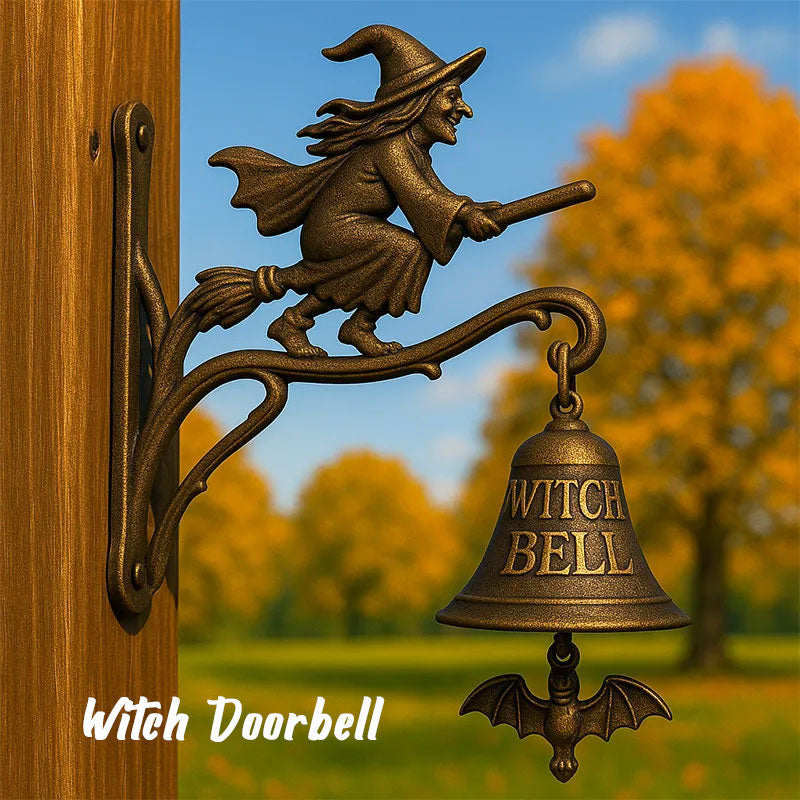 🧙✨ La magien hilse gjestene dine rett ved døren!✨ Heksedørklokke
