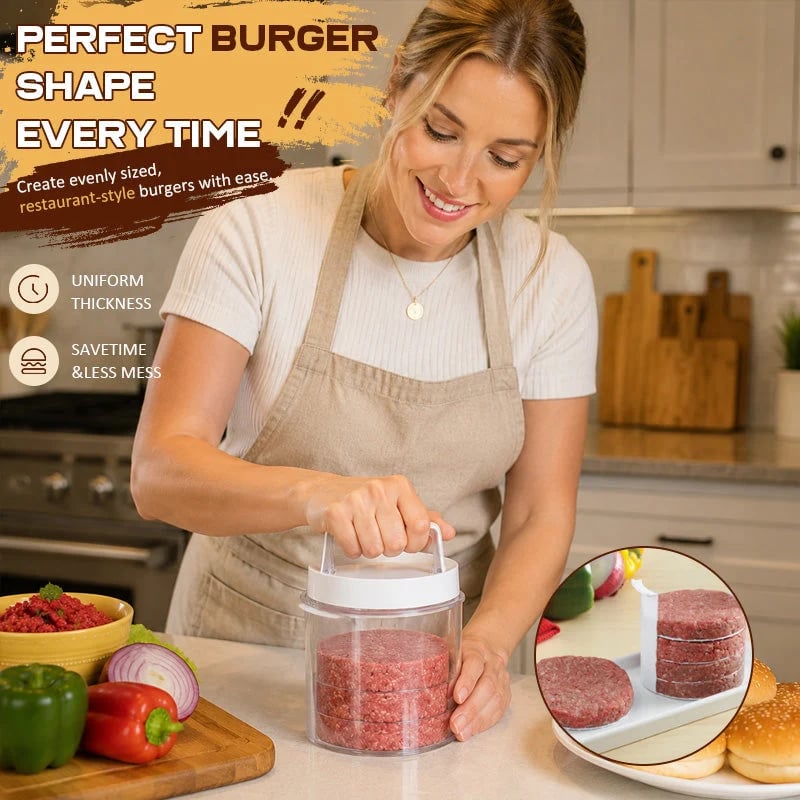 🍔 Burgerformer for enkle hjemmelagde burgere