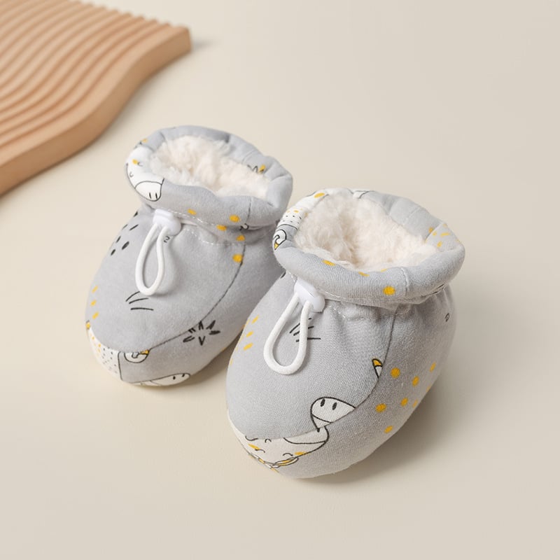 👶 Varme vinterstøvler med pels til babyen - Varme babystøvler