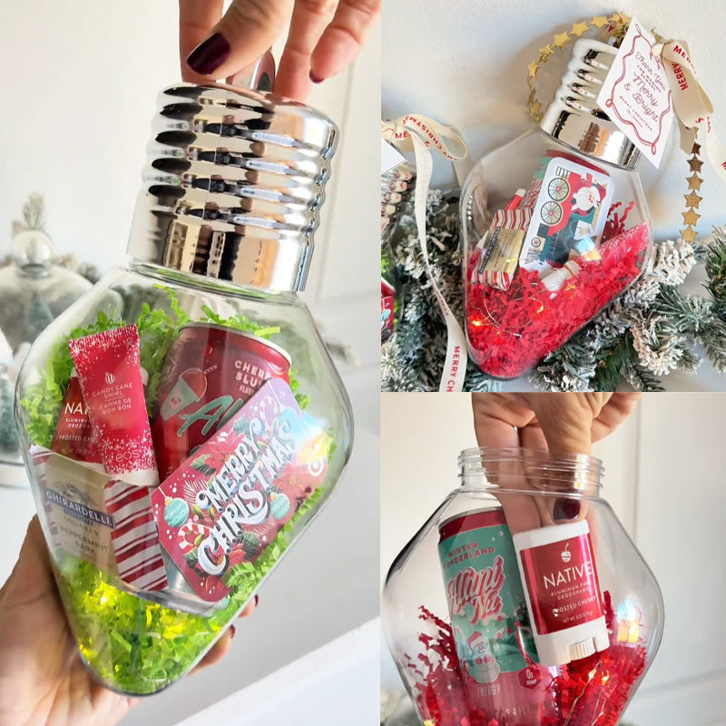 💡DIY dekorasjoner med lyspærer i plast