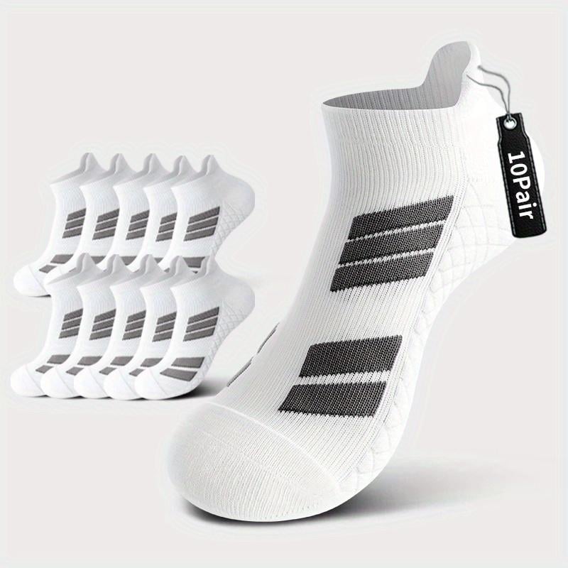 🧦Unisex No-Show Sokker – Sklisikre, pustende og perfekte for sport