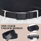 💫 Unisex nylonbelte uten hull · Komfort med enhver passform 🧍‍♂️🧍‍♀️
