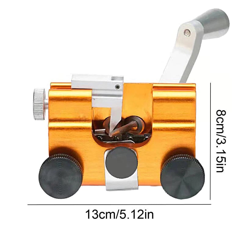 Slipejig for motorsagkjede