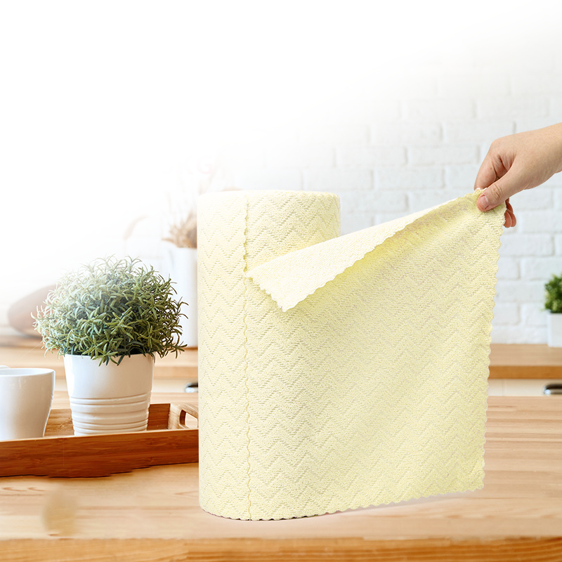🧼🌀 Mikrofiber Rengjøringskluter Rulle