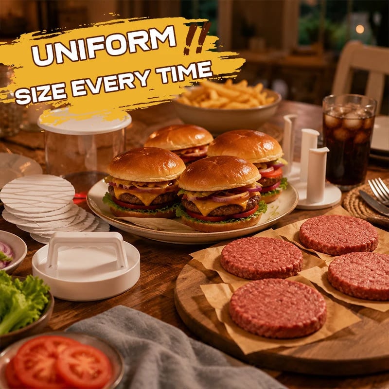 🍔 Burgerformer for enkle hjemmelagde burgere