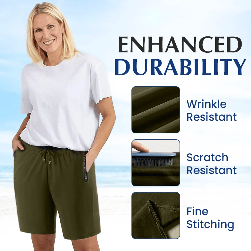 🔥SISTE DAGS SALG 49% RABATT🔥Unisex Ice Silk Hurtigtørkende Stretch Shorts