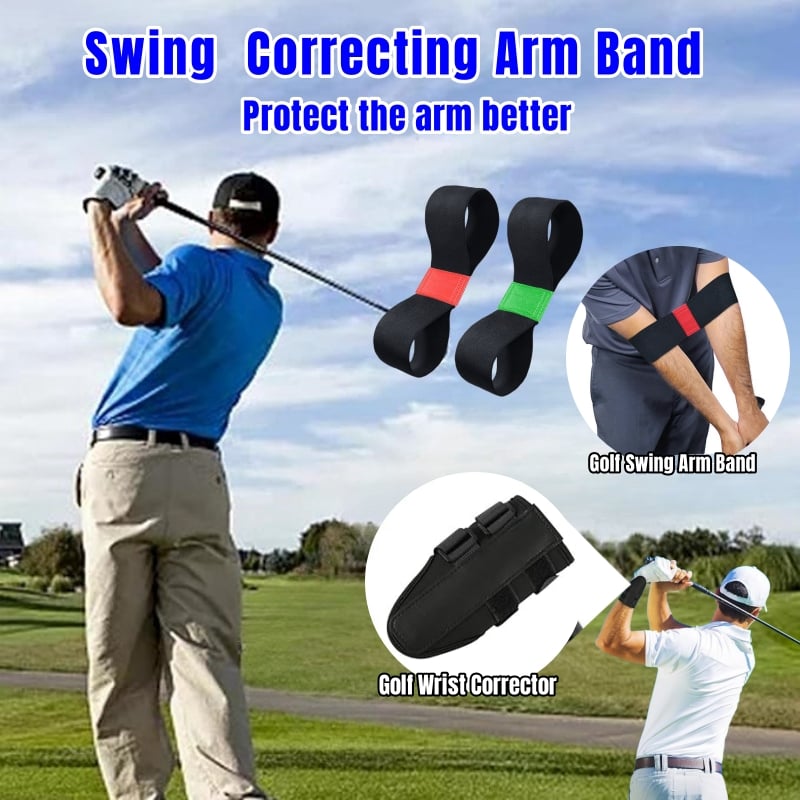 🏌️Håndleddskorrigeringstrener og armbåndsett for golf