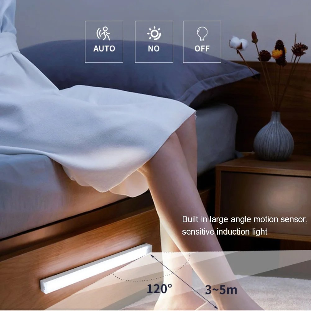 🔥NYÅRSREA - Oppladbare LED-lamper uten stans Smart Sensor Magnetic