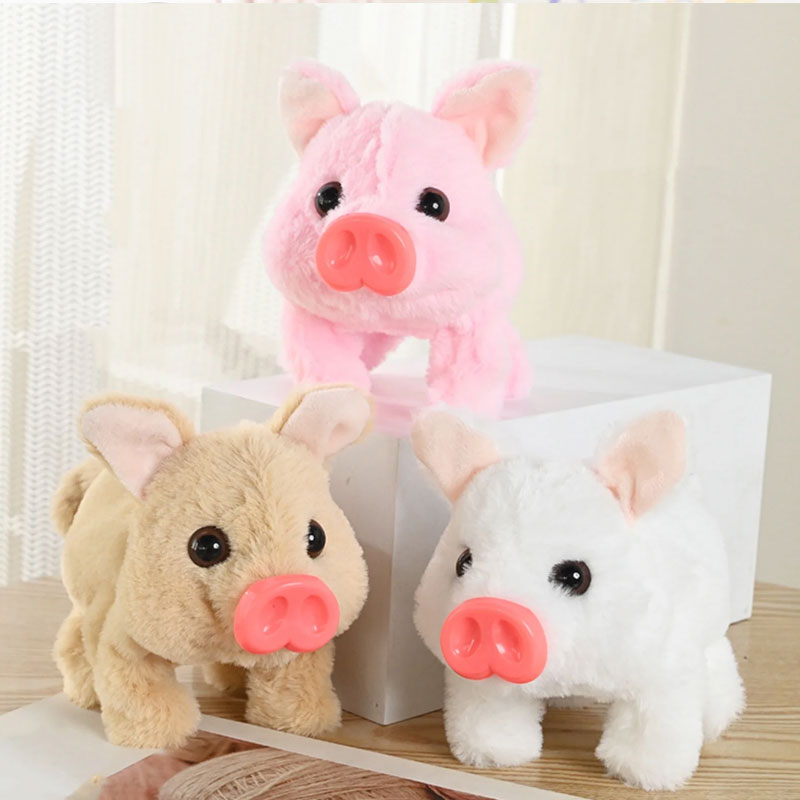 🐷Elektrisk gågris med kosedyr