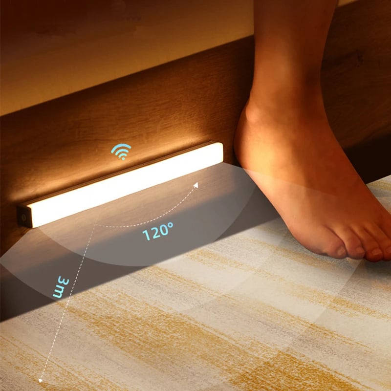 🔥NYÅRSREA - Oppladbare LED-lamper uten stans Smart Sensor Magnetic