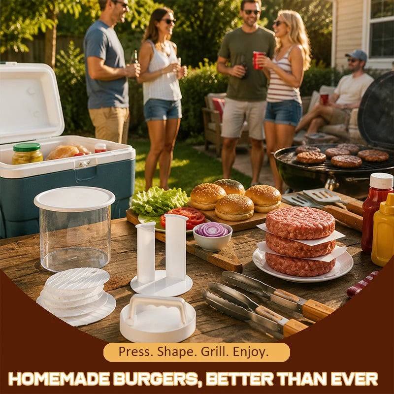 🍔 Burgerformer for enkle hjemmelagde burgere