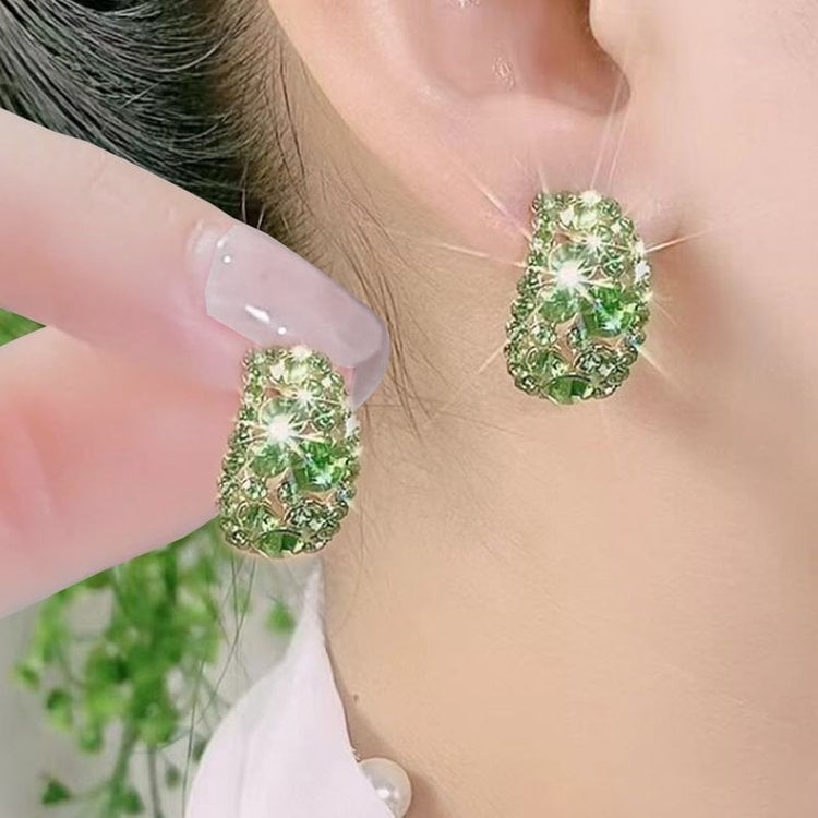🔥 35% RABATT – Lab-Skapade Diamanthoop Örhängen 🎁✨