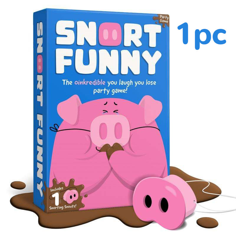 Snort Funny: Selskapsleken «Ler og taper» 🐷😂