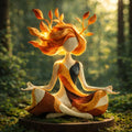 🔥Serenity Growth | Skulptur som symboliserer indre harmoni