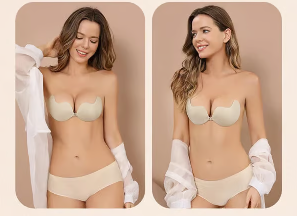 💗KJØP 1 FÅ 1 GRATIS - 2 PAR 🎁 Selvheftende push-up-BH