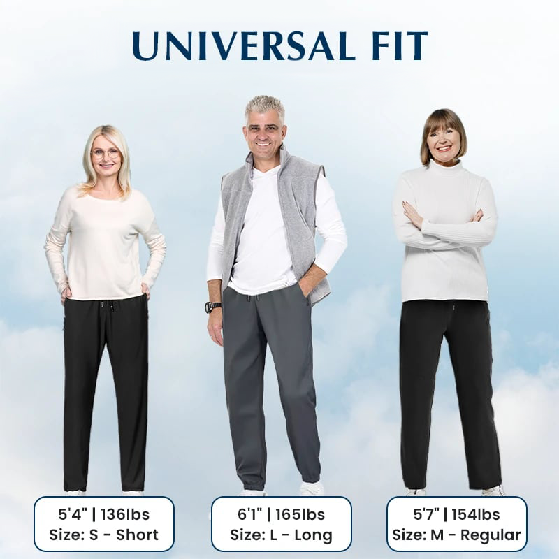 💖💖 SISTE DAG – 65 % RABATT! 💖🎁 Unisex ultramyke stretchbukser med perfekt passform for en avslappet stil