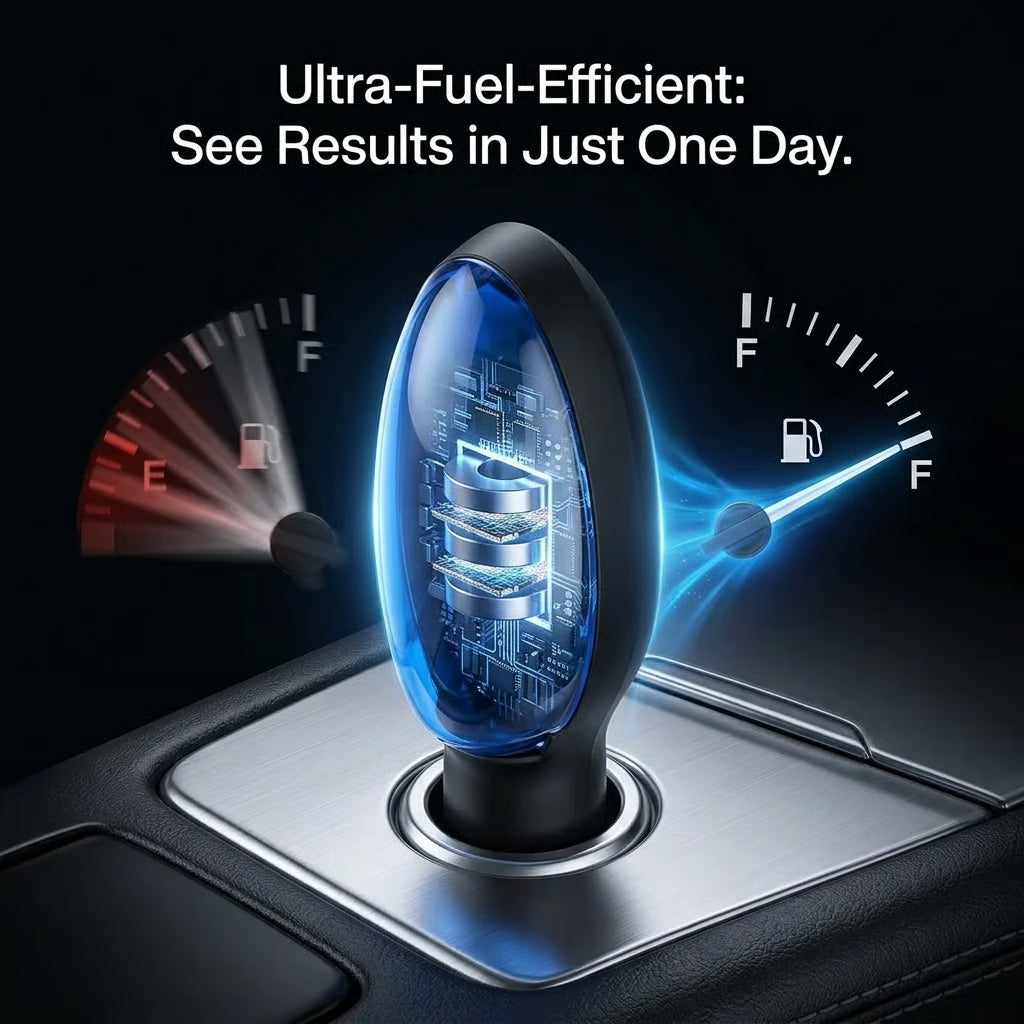 🚗 2026 Ny oppgradert FuelShark drivstoffsynkroniseringsenhet – Bensinsparer for biler og lastebiler, sølsparer