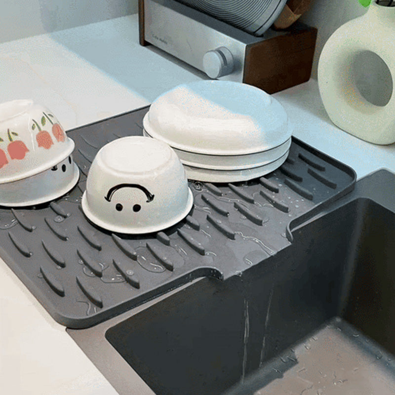 🍴Multifunksjonell og sammenleggbar avløpsmatte i silikon