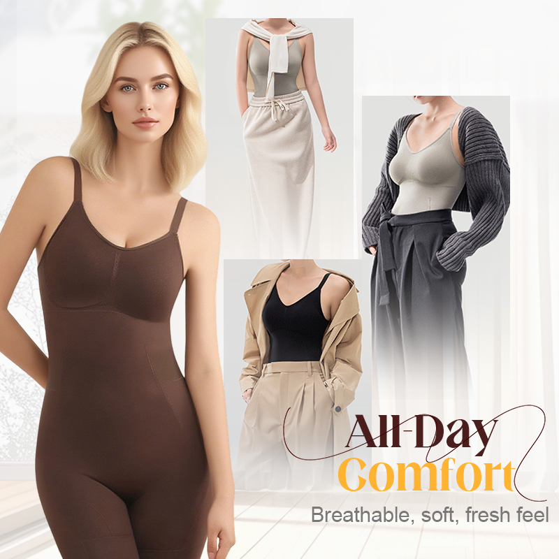 Sømløs skulpturerende bodysuit for kvinner