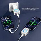 ⚡140W superrask lader med AI automatisk avstengning - USB-C PD3.1 - Intelligent batteribeskyttelse - Universal for iPhone, MacBook og nettbrett