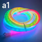 📢📢50% RABATT !! ⏰Dragon Scale Woven LED Neon Rope Light